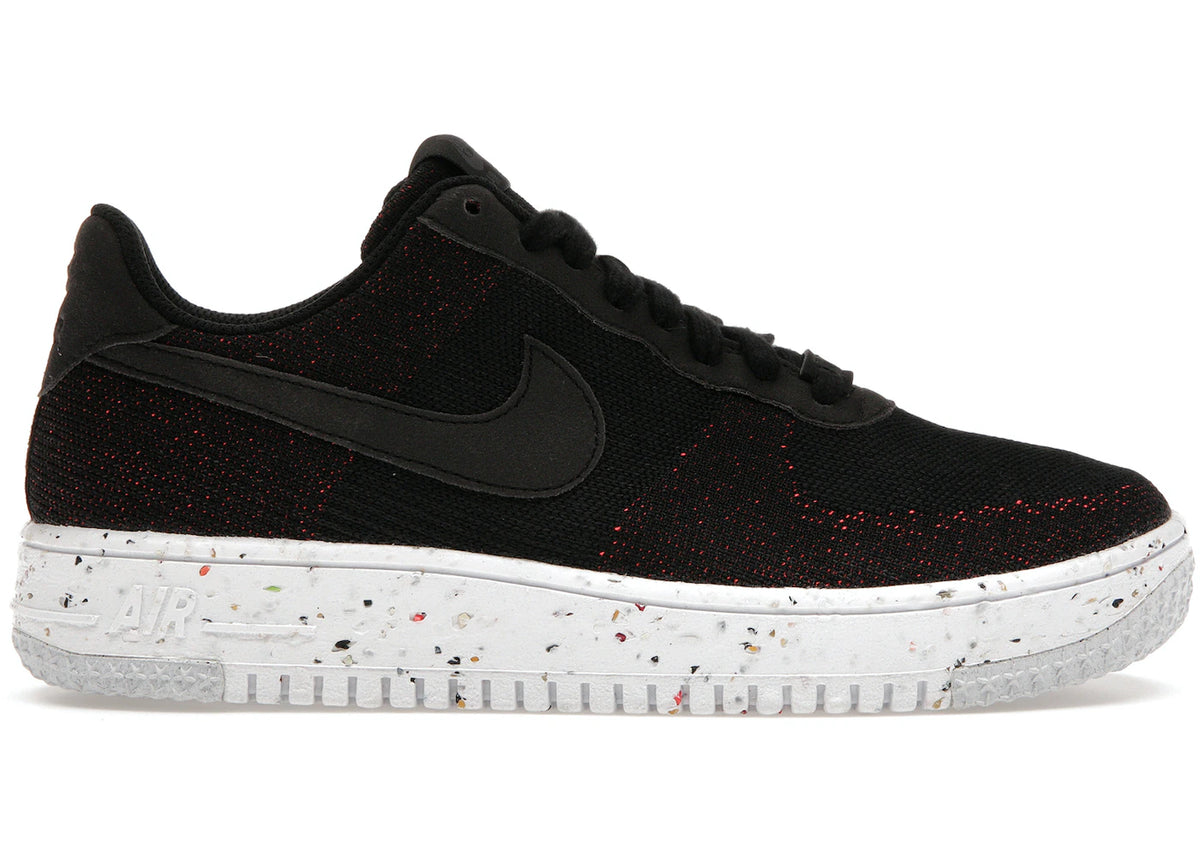 Nike Air Force 1 Low Crater Flyknit Black White