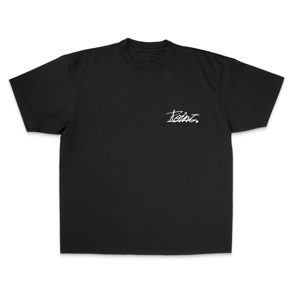 Point 2.0 T-shirt brodé - Noir