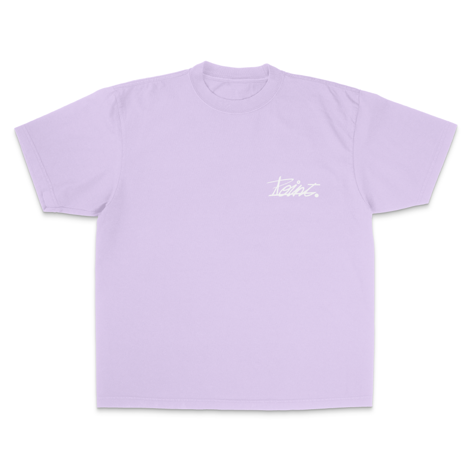 Point 2.0 T-shirt brodé - Lilas