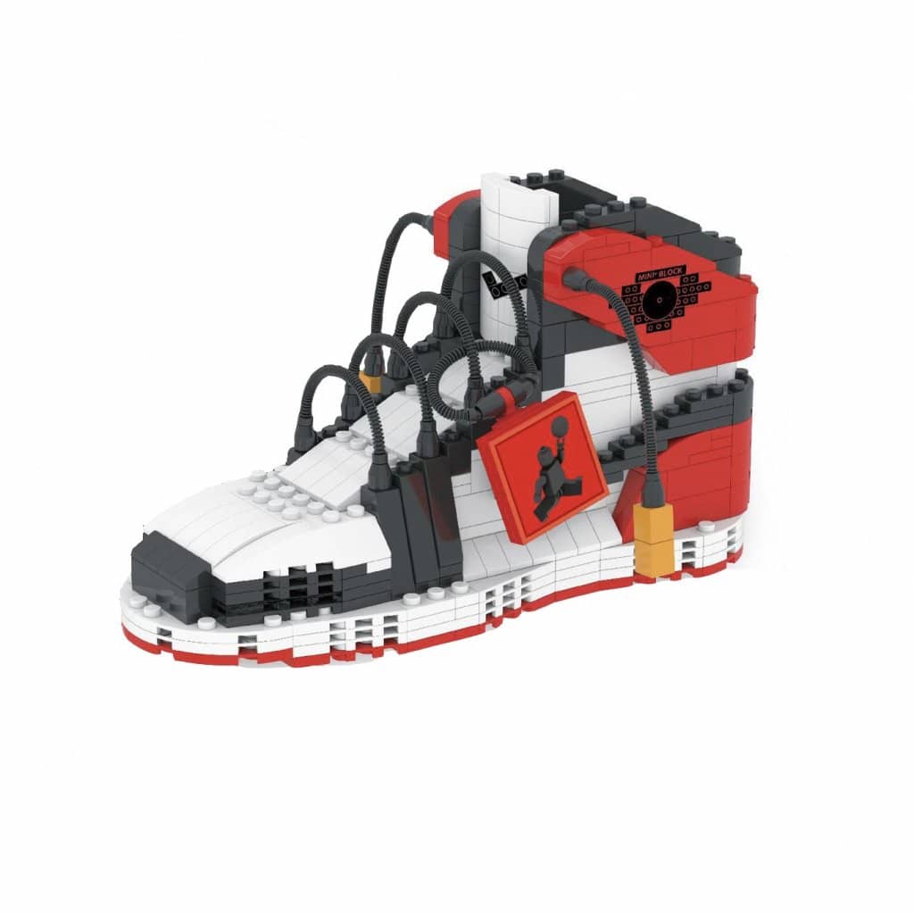 Lego Air Jordan 1 Black Toe