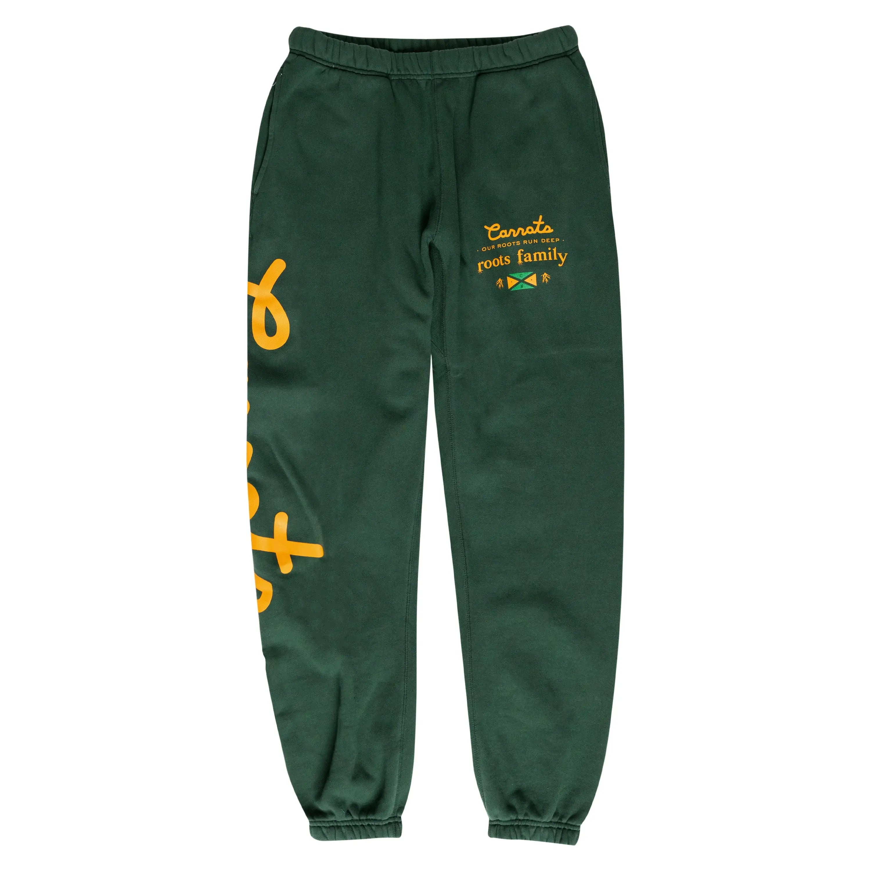 Carrots ROOTS FAMILY SWEATPANTS - Forest Green