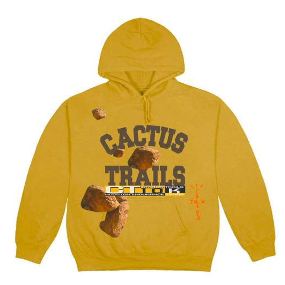 Cactus Trail Yellow Hoodie - Hypepoint.ca