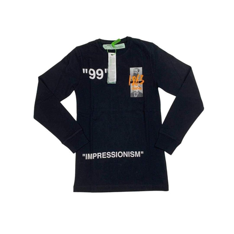 Off White Impressionism longsleeve Black - Hypepoint.ca