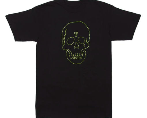 Neighbourhood x Vlone Skull Short-Sleeve T-Shirt Black/Green